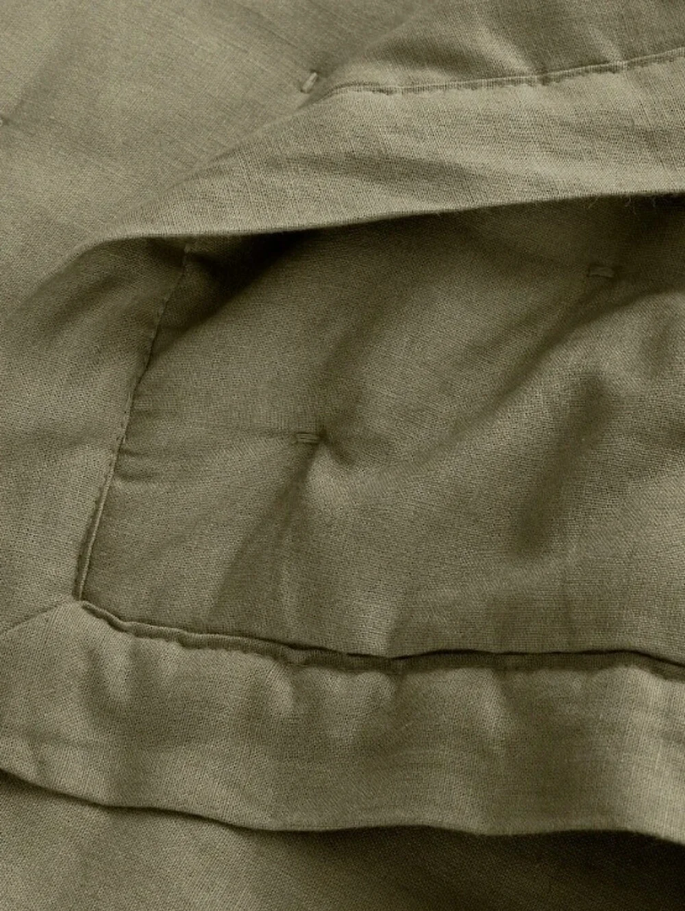 Quince European Linen Dream Quilt - Willowleaf